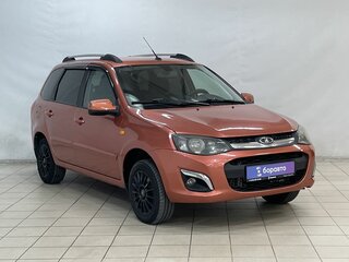 2015 Lada (ВАЗ) Kalina II, оранжевый, 450000 рублей, вид 2