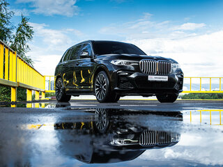 2019 BMW X7 30d I (G07), чёрный, 7570000 рублей, вид 3