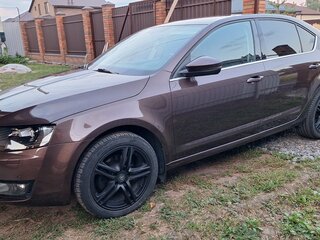 2015 Skoda Octavia III (A7), коричневый, 1200000 рублей, вид 3