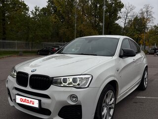 2016 BMW X4 20d I (F26), белый, 3050000 рублей, вид 4