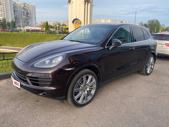 2014 Porsche Cayenne II Рестайлинг (958), коричневый, 2495000 рублей - вид 15