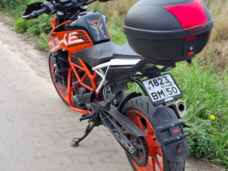 2018 KTM 390 Duke, оранжевый, 380000 рублей, вид 4
