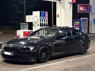 2006 BMW 6 серии 650i II (E63/E64), чёрный, 1120000 рублей, вид 1