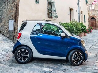 2016 Smart Fortwo III, голубой, 3500000 рублей, вид 1