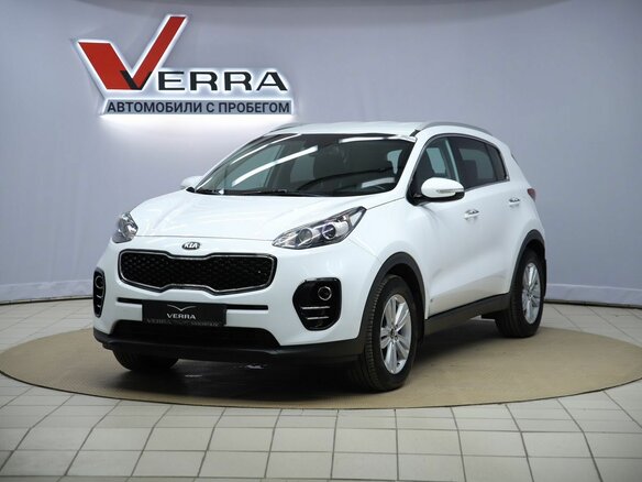 2018 Kia Sportage IV, белый