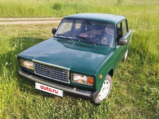 1997 Lada (ВАЗ) 2107, зелёный, 100000 рублей, вид 2