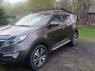 2012 Kia Sportage III, коричневый, 1250000 рублей, вид 4