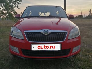 2012 Skoda Fabia II Рестайлинг, красный, 525000 рублей, вид 2