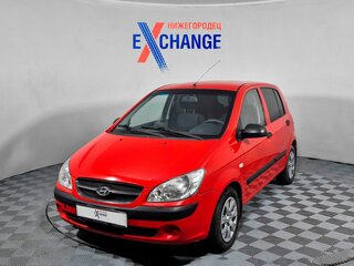 2008 Hyundai Getz I Рестайлинг, красный, 346000 рублей, вид 1