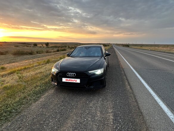 2018 Audi A6 55 TFSI V (C8), чёрный - вид 2