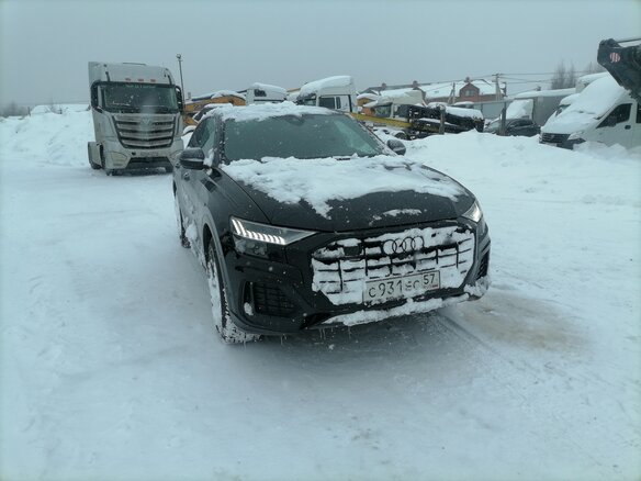 2023 Audi Q8 50 TDI I (4M), чёрный - вид 1
