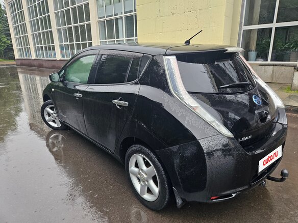 2016 Nissan Leaf 30kWh I (ZE0/AZE0), чёрный - вид 4