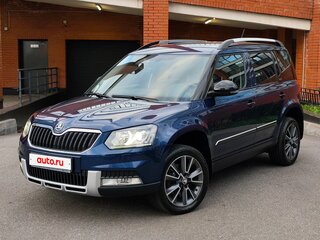 2017 Skoda Yeti I Рестайлинг, синий, 1555000 рублей, вид 1