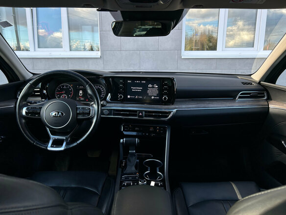 2020 Kia K5 III, синий, 2450000 рублей - вид 15