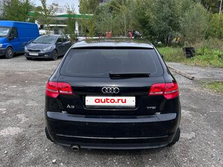2012 Audi A3 II (8P) Рестайлинг 2, чёрный, 850000 рублей, вид 4