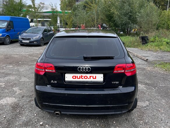 2012 Audi A3 II (8P) Рестайлинг 2, чёрный, 830000 рублей - вид 3