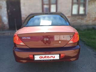 2008 Kia Spectra I Рестайлинг 2, красный, 360000 рублей, вид 4