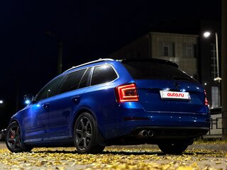 2015 Skoda Octavia III (A7), синий, 1720000 рублей, вид 3