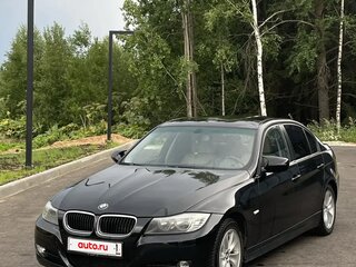 2009 BMW 3 серии 318i V (E90/E91/E92/E93) Рестайлинг, чёрный, 775000 рублей, вид 1