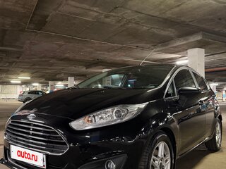 2015 Ford Fiesta Mk6 Рестайлинг, чёрный, 750000 рублей, вид 4