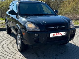 2005 Hyundai Tucson I, чёрный, 600000 рублей, вид 1