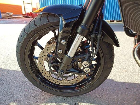 2014 Yamaha MT-09 (FZ-09), чёрный, 600000 рублей - вид 10