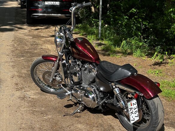 2012 Harley-Davidson Sportster 1200, красный, 660000 рублей - вид 10
