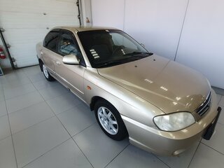 2008 Kia Spectra I Рестайлинг 2, золотистый, 220000 рублей, вид 3