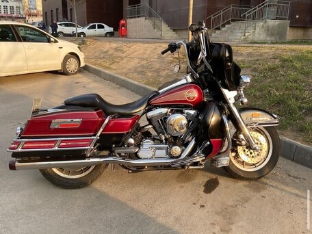 1995 Harley-Davidson Electra Glide, красный, 550000 рублей, вид 1