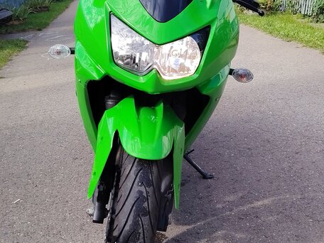 2011 Kawasaki Ninja 250R, зелёный, 220000 рублей, вид 1
