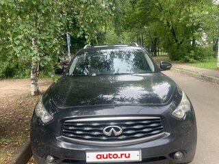 2009 Infiniti FX35 II (S51), чёрный, 1830000 рублей, вид 1