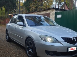 2008 Mazda 3 I (BK) Рестайлинг, серебристый, 460000 рублей, вид 2