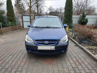 2008 Hyundai Getz I Рестайлинг, синий, 530000 рублей, вид 1