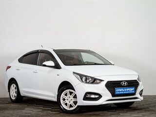 2020 Hyundai Solaris II Рестайлинг, белый, 1029000 рублей, вид 1