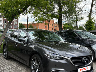 2018 Mazda 6 III (GJ) Рестайлинг, серый, 2475000 рублей, вид 3