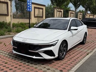 2023 Hyundai Elantra N Line VII (CN7) Рестайлинг, белый, 1270000 рублей, вид 2