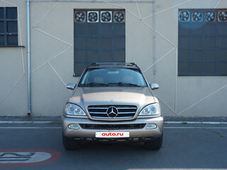 2002 Mercedes-Benz M-Класс 500 I (W163) Рестайлинг, золотистый, 1300000 рублей, вид 2