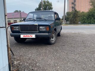 2007 Lada (ВАЗ) 2107, зелёный, 70000 рублей, вид 3