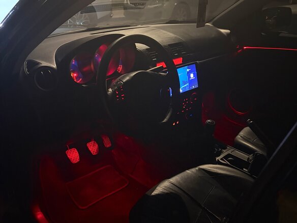 2007 Mazda 3 I (BK) Рестайлинг, чёрный, 510000 рублей - вид 6