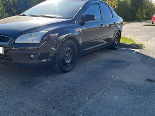 2007 Ford Focus II, чёрный, 285000 рублей, вид 1