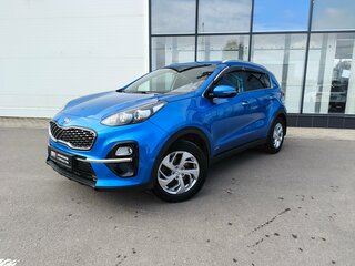 2018 Kia Sportage IV Рестайлинг, синий, 2159000 рублей, вид 1