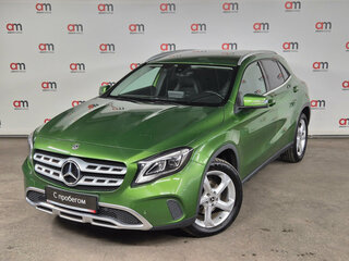 2017 Mercedes-Benz GLA 200 I (X156) Рестайлинг, зелёный, 1949000 рублей, вид 3