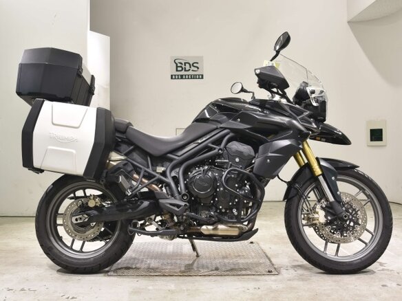 2014 Triumph Tiger 800, чёрный, 454000 рублей