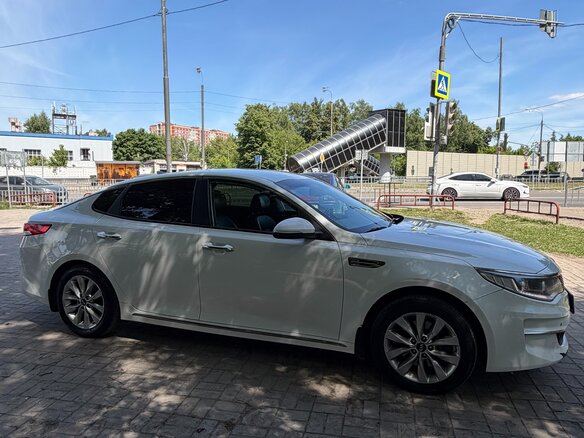 2017 Kia Optima IV, белый, 1450000 рублей - вид 5