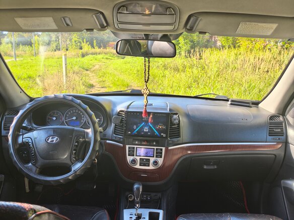 2008 Hyundai Santa Fe Classic Classic, чёрный, 930000 рублей - вид 6
