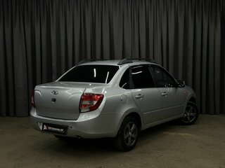 2013 Lada (ВАЗ) Granta I, серебристый, 279999 рублей, вид 4