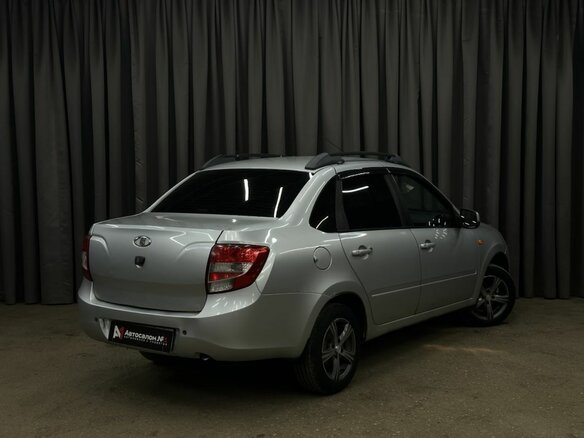 2013 Lada (ВАЗ) Granta I, серебристый, 279999 рублей - вид 3