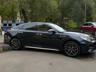 2019 Kia Optima IV Рестайлинг, синий, 2500000 рублей, вид 3