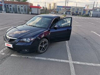 2008 Mazda 3 4-speed I (BK) Рестайлинг, синий, 480000 рублей, вид 1