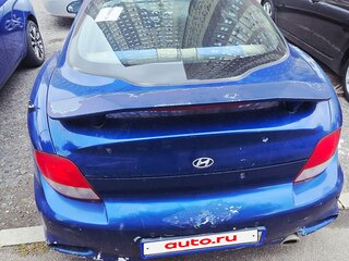 2001 Hyundai Tiburon I (RD) Рестайлинг, синий, 299000 рублей, вид 3